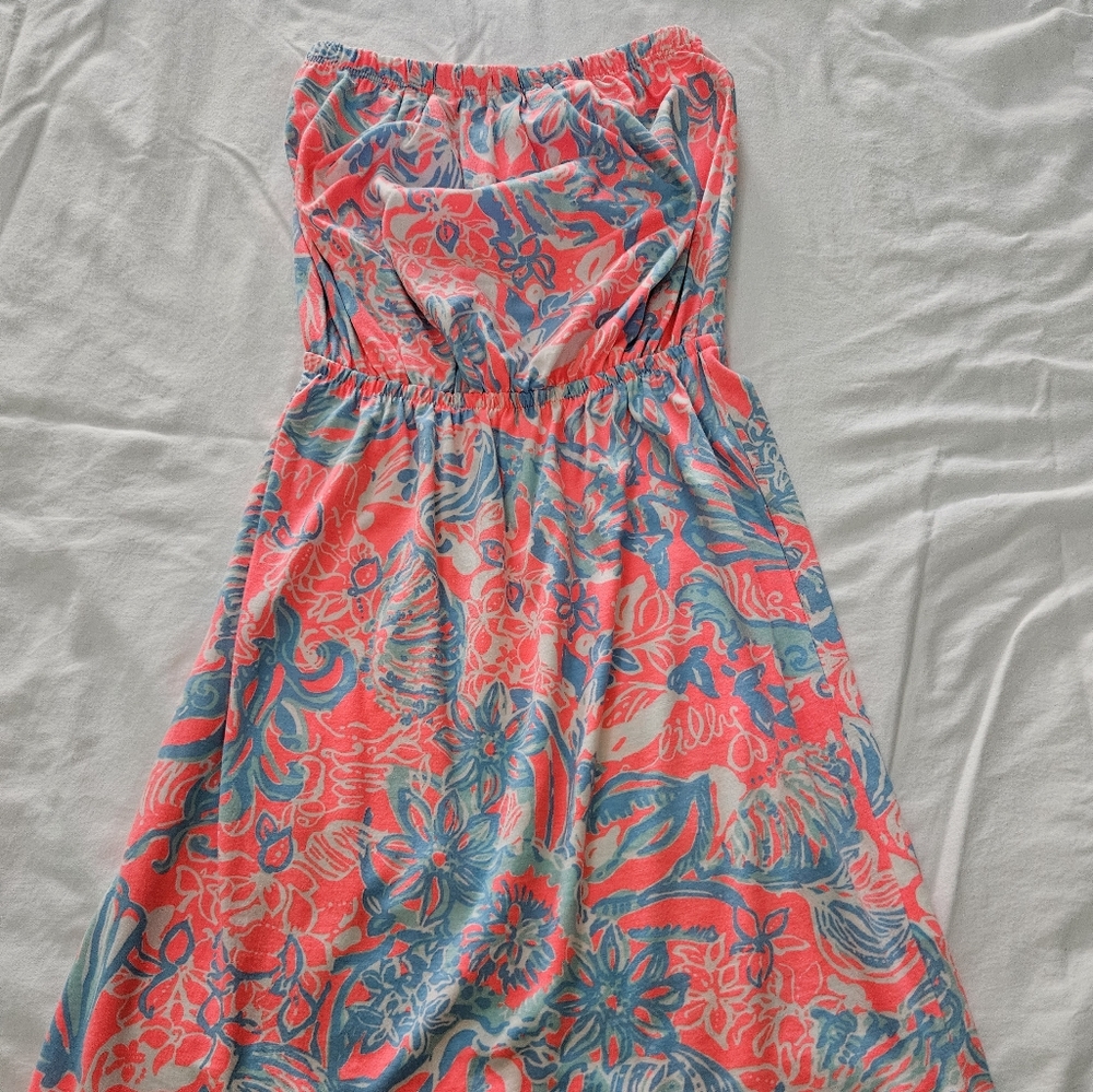 Lilly Pulitzer Strapless Dress